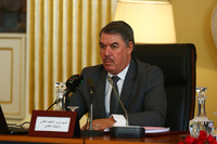 Tahar Hadjar, ministre de l'Enseignement supérieur. New Press